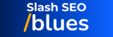 Slash SEO blues logo